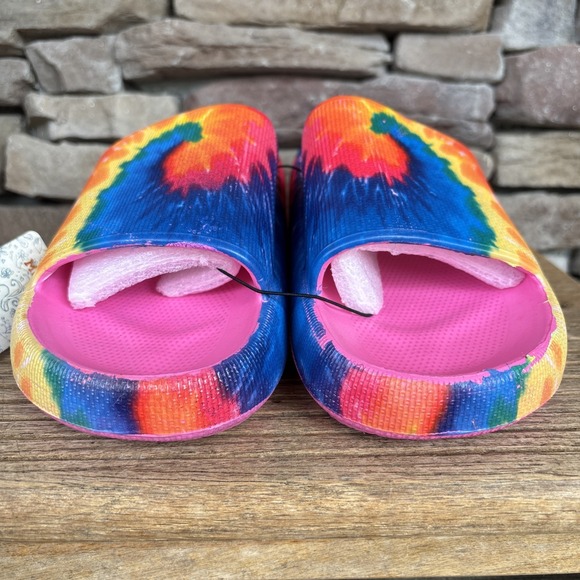 Womens Cozy Pillow Slides Anti-Slip Eva Sandals Slippers Outdoor  Summer's Sz 6 - Picture 2 of 11